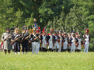 VIII Festa Reviu els Setges Napole&ograve;nics de Girona. Recreaci&oacute; d'una batalla al Parc de les Ribes del Ter