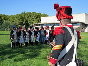 VIII Festa Reviu els Setges Napole&ograve;nics de Girona. Campament al Parc de les Ribes del Ter
