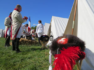 VIII Festa Reviu els Setges Napole&ograve;nics de Girona. Campament al Parc de les Ribes del Ter