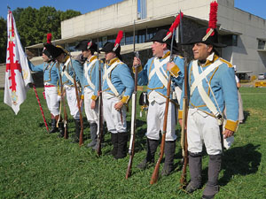 VIII Festa Reviu els Setges Napole&ograve;nics de Girona. Campament al Parc de les Ribes del Ter