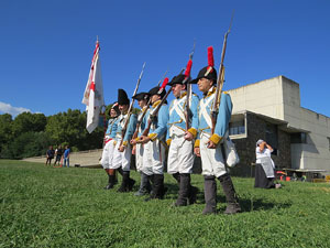 VIII Festa Reviu els Setges Napole&ograve;nics de Girona. Campament al Parc de les Ribes del Ter