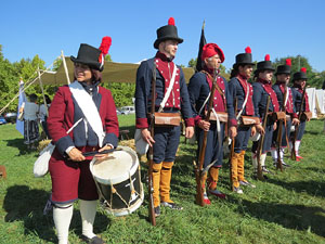 VIII Festa Reviu els Setges Napole&ograve;nics de Girona. Campament al Parc de les Ribes del Ter