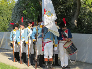 VIII Festa Reviu els Setges Napole&ograve;nics de Girona. Campament al Parc de les Ribes del Ter
