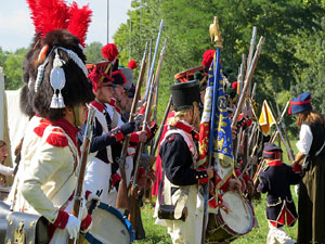 VIII Festa Reviu els Setges Napole&ograve;nics de Girona. Campament al Parc de les Ribes del Ter