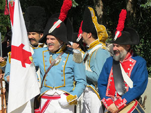 VIII Festa Reviu els Setges Napole&ograve;nics de Girona. Campament al Parc de les Ribes del Ter