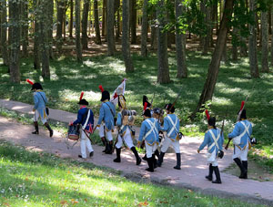 VIII Festa Reviu els Setges Napole&ograve;nics de Girona. Campament al Parc de les Ribes del Ter