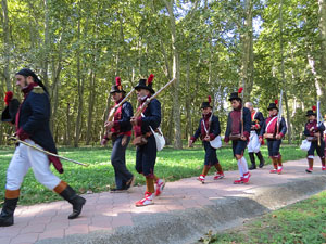 VIII Festa Reviu els Setges Napole&ograve;nics de Girona. Campament al Parc de les Ribes del Ter