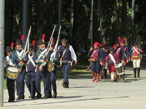 VIII Festa Reviu els Setges Napole&ograve;nics de Girona. Campament al Parc de les Ribes del Ter