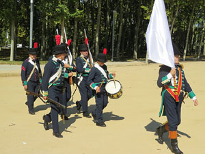 VIII Festa Reviu els Setges Napole&ograve;nics de Girona. Campament al Parc de les Ribes del Ter
