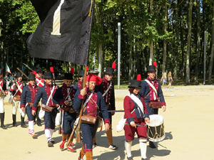 VIII Festa Reviu els Setges Napole&ograve;nics de Girona. Campament al Parc de les Ribes del Ter