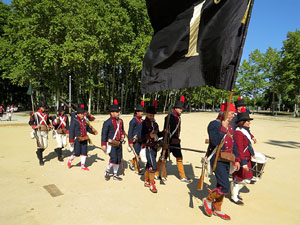 VIII Festa Reviu els Setges Napole&ograve;nics de Girona. Campament al Parc de les Ribes del Ter