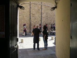 VIII Festa Reviu els Setges Napole&ograve;nics de Girona. Desfilada pels carrers del Barri Vell
