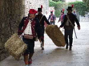 VIII Festa Reviu els Setges Napole&ograve;nics de Girona. Escena 2. Portal de Sant Crist&ograve;fol
