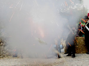 VIII Festa Reviu els Setges Napole&ograve;nics de Girona. Escena 2. Portal de Sant Crist&ograve;fol