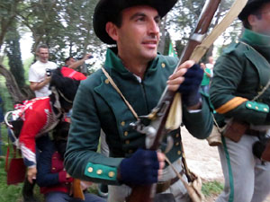 VIII Festa Reviu els Setges Napole&ograve;nics de Girona. Escena 3. Torre Gironella