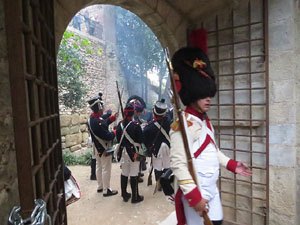 VIII Festa Reviu els Setges Napole&ograve;nics de Girona. Escena 3. Torre Gironella