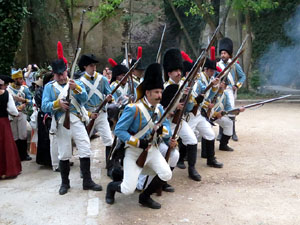 VIII Festa Reviu els Setges Napole&ograve;nics de Girona. Escena 4. Jardins dels Alemanys