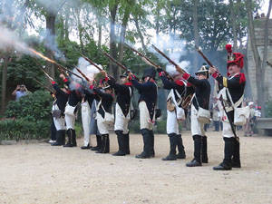 VIII Festa Reviu els Setges Napole&ograve;nics de Girona. Escena 4. Jardins dels Alemanys