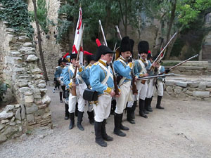 VIII Festa Reviu els Setges Napole&ograve;nics de Girona. Escena 4. Jardins dels Alemanys