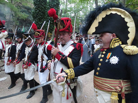 VIII Festa Reviu els Setges Napole&ograve;nics de Girona. Escena 4. Jardins dels Alemanys