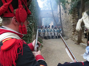 VIII Festa Reviu els Setges Napole&ograve;nics de Girona. Escena 4. Jardins dels Alemanys