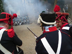 VIII Festa Reviu els Setges Napole&ograve;nics de Girona. Escena 4. Jardins dels Alemanys