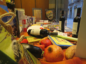 Aparador novembre: Gastronomia i dedicat a Walter Benjamin