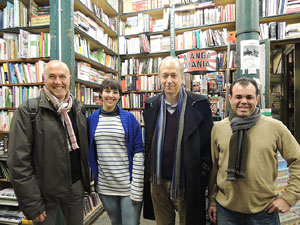 Presentaci&oacute; del llibre Panikkar. Una biografia, de Maciej Belawski. Visita a la Llibreria Geli