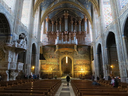 Nau de la Catedral de Santa Cec&iacute;lia