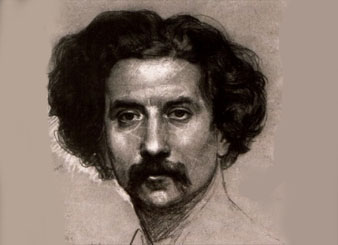 Autorretrat de Ramon Mart&iacute; i Alsina, 1870
