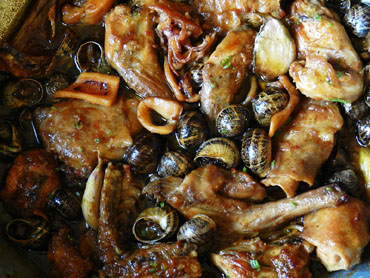 La cassola amb tots els ingredients