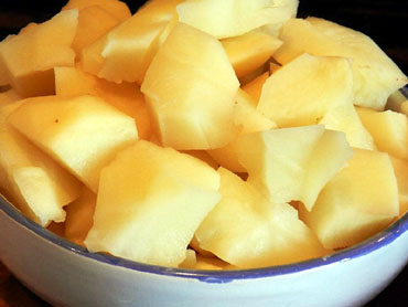 Les patates esqueixades