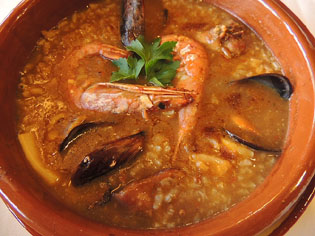 Arr&ograve;s a la cassola