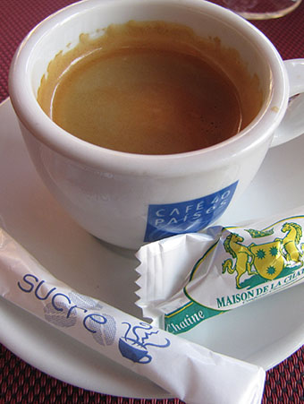 El caf&egrave; del final
