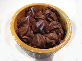 L'Argad&agrave;. Mousse de xocolata