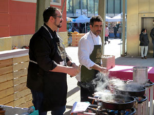 Presentaci&oacute; de les XXIV Jornades Gastron&ograve;miques Pals i la cuina de l'arr&ograve;s al  Mercat del Lle&oacute;