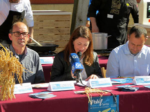 Presentaci&oacute; de les XXIV Jornades Gastron&ograve;miques Pals i la cuina de l'arr&ograve;s al  Mercat del Lle&oacute;