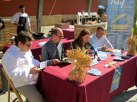 Presentaci&oacute; de les XXIV Jornades Gastron&ograve;miques Pals i la cuina de l'arr&ograve;s al Mercat del Lle&oacute; de Girona
