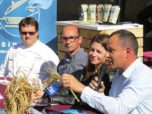 Presentaci&oacute; de les XXIV Jornades Gastron&ograve;miques Pals i la cuina de l'arr&ograve;s al  Mercat del Lle&oacute;