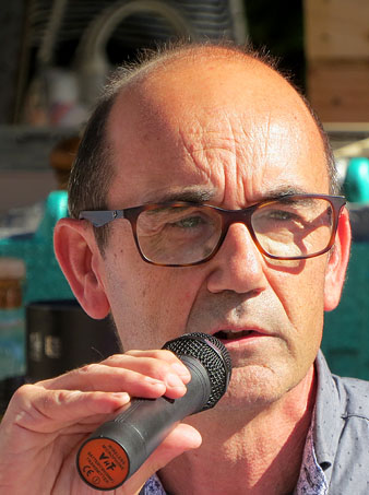 Josep Clausell, d'Arr&ograve;s Mol&iacute; de Pals, durant la presentaci&oacute;