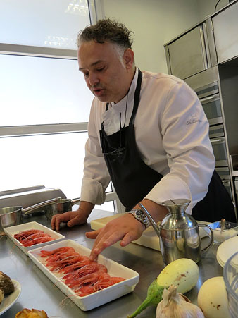 Sessi&oacute; inaugural de l'Aula Gastron&ograve;mica del Mercat del Lle&oacute;
