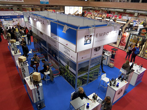 Els estands del F&ograve;rum Gastron&ograve;mic