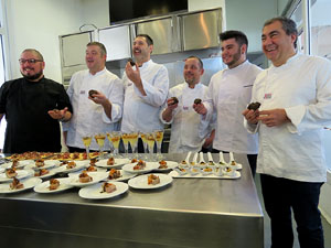 Presentaci&oacute; de les XI Jornades gastron&ograve;miques de la t&ograve;fona 2017 a l'Aula Gastron&ograve;mica del Mercat del Lle&oacute;