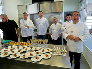 Presentaci&oacute; de les XI Jornades gastron&ograve;miques de la t&ograve;fona 2017 a l'Aula Gastron&ograve;mica del Mercat del Lle&oacute;