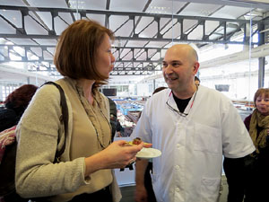Presentaci&oacute; de les XI Jornades gastron&ograve;miques de la t&ograve;fona 2017 a l'Aula Gastron&ograve;mica del Mercat del Lle&oacute;