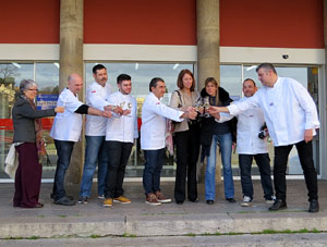 Presentaci&oacute; de les XI Jornades gastron&ograve;miques de la t&ograve;fona 2017 a l'Aula Gastron&ograve;mica del Mercat del Lle&oacute;