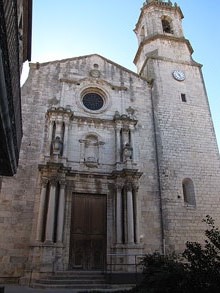 Fa&ccedil;ana de l'esgl&eacute;sia de Sant Feliu