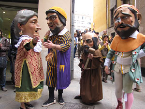 50 anys dels capgrossos de Girona