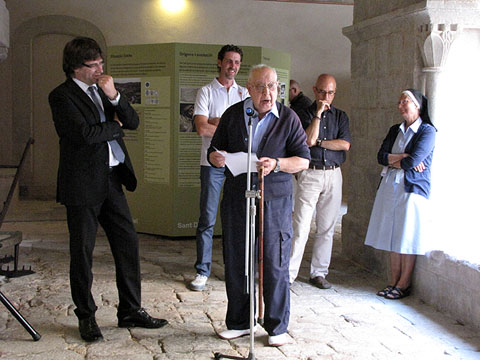 Inauguraci&oacute; de l'Exposici&oacute; 50 anys de l'annexi&oacute; dels antics municipis