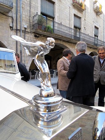 L'Esperit de l'&Egrave;xtasi, insignia de Rolls Royce, dissenyada per Charles Robinson Sykes